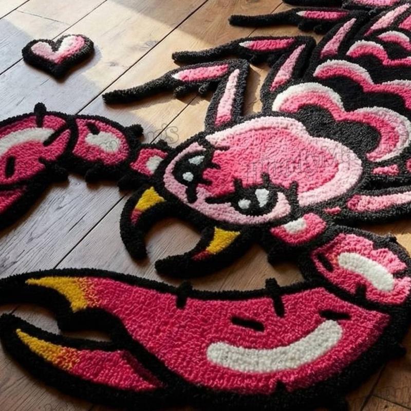 Scorpion Pink Rug