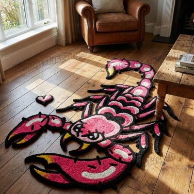 Scorpion Pink Rug