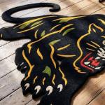 Black Panther Hand-Knotted Rug- Wakanda Forever X