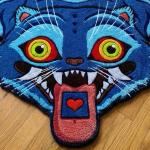 Blue Tiger Spirit Rug