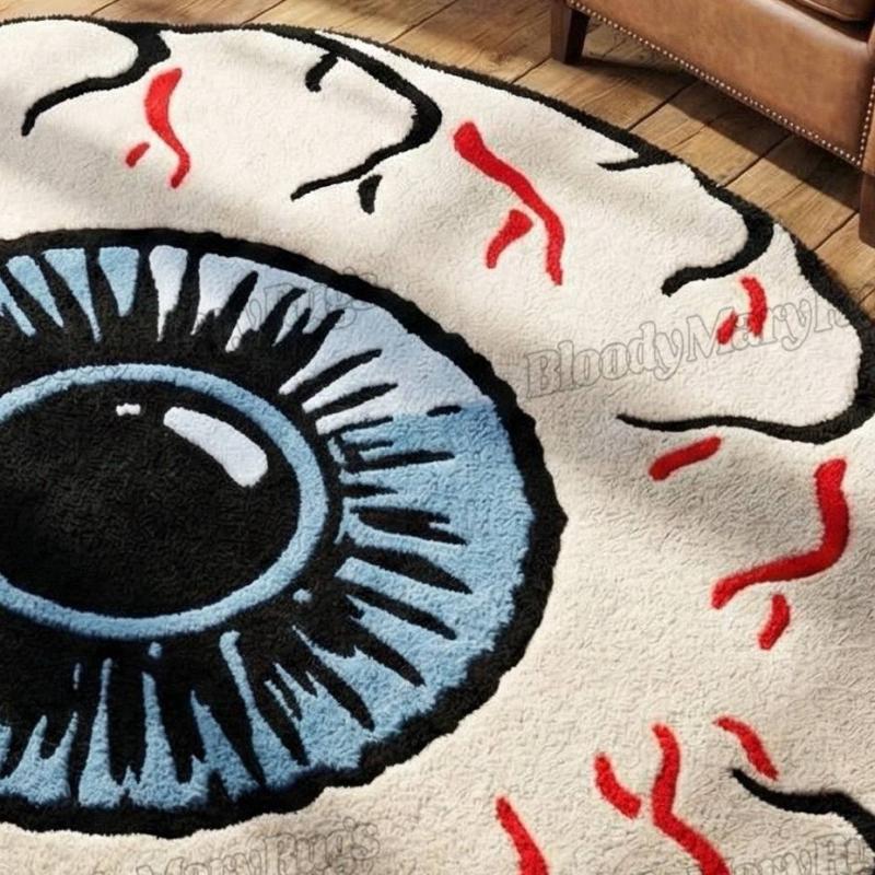 Eyeball Art Rug