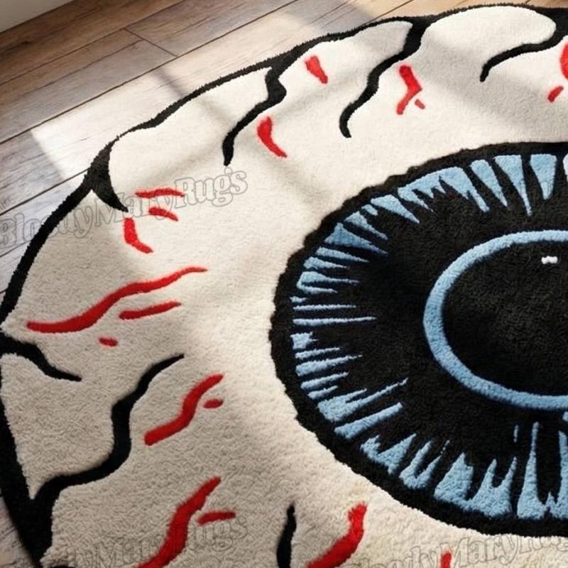 Eyeball Art Rug