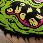 Hand-Tufted Zombie Face Rug