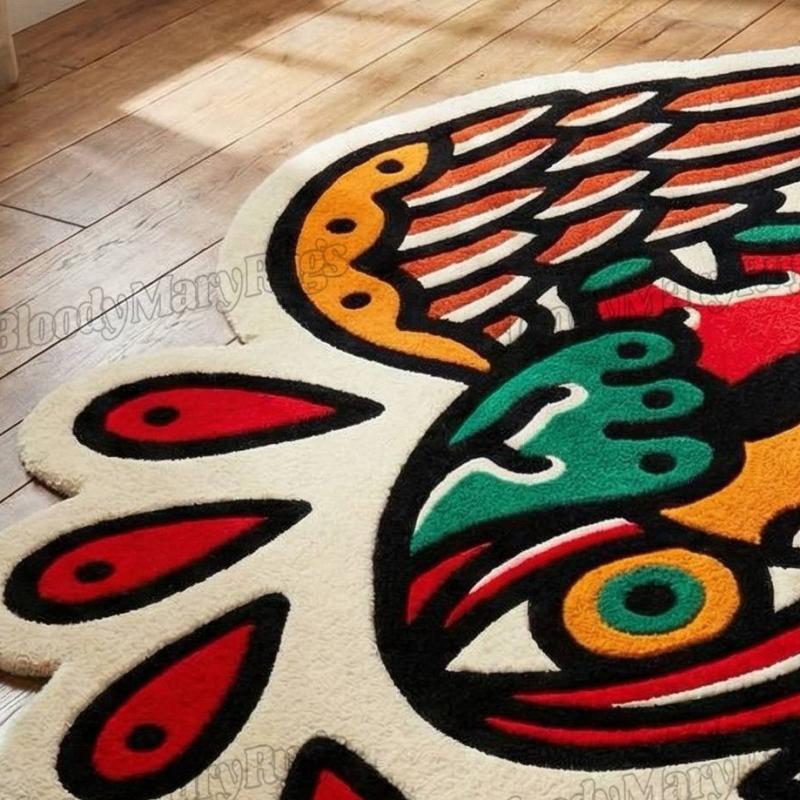 Heart & Wing Rug