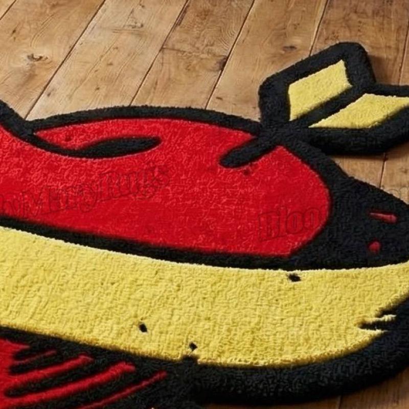 Heart Tattoo Rug