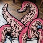 Octopus Skull Rug