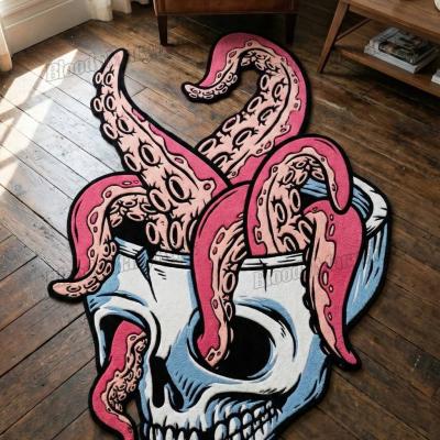Octopus Skull Rug
