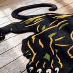 Black Panther Hand-Knotted Rug- Wakanda Forever X