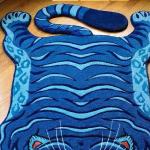 Blue Tiger Spirit Rug
