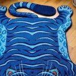 Blue Tiger Spirit Rug