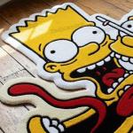 Crazy Cartoon Yellow Face Rug