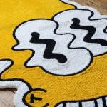 Cartoon Yellow Face Rug