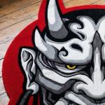 Hannya Mask Rug